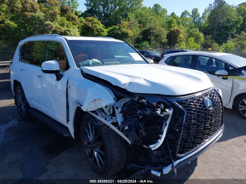 2022 LEXUS LX 600 F SPORT