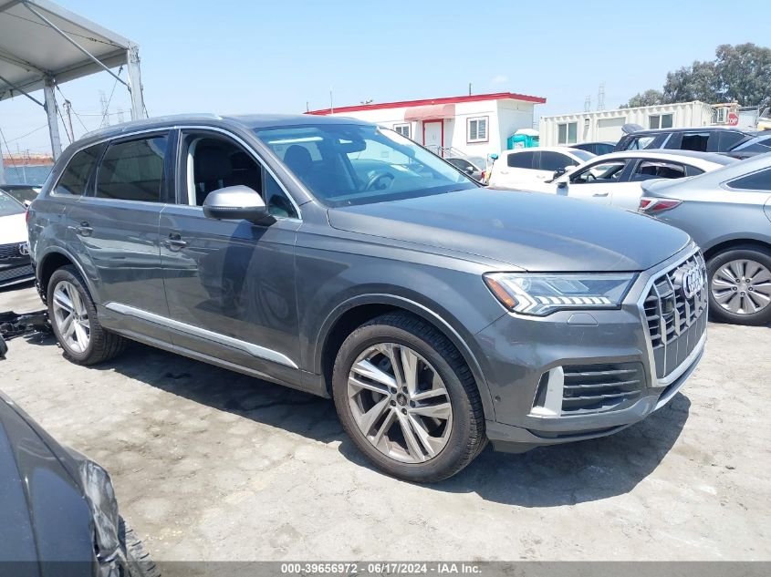 2023 AUDI Q7 PREMIUM PLUS 45 TFSI QUATTRO TIPTRONIC