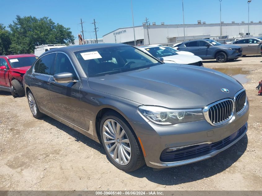 2016 BMW 740I