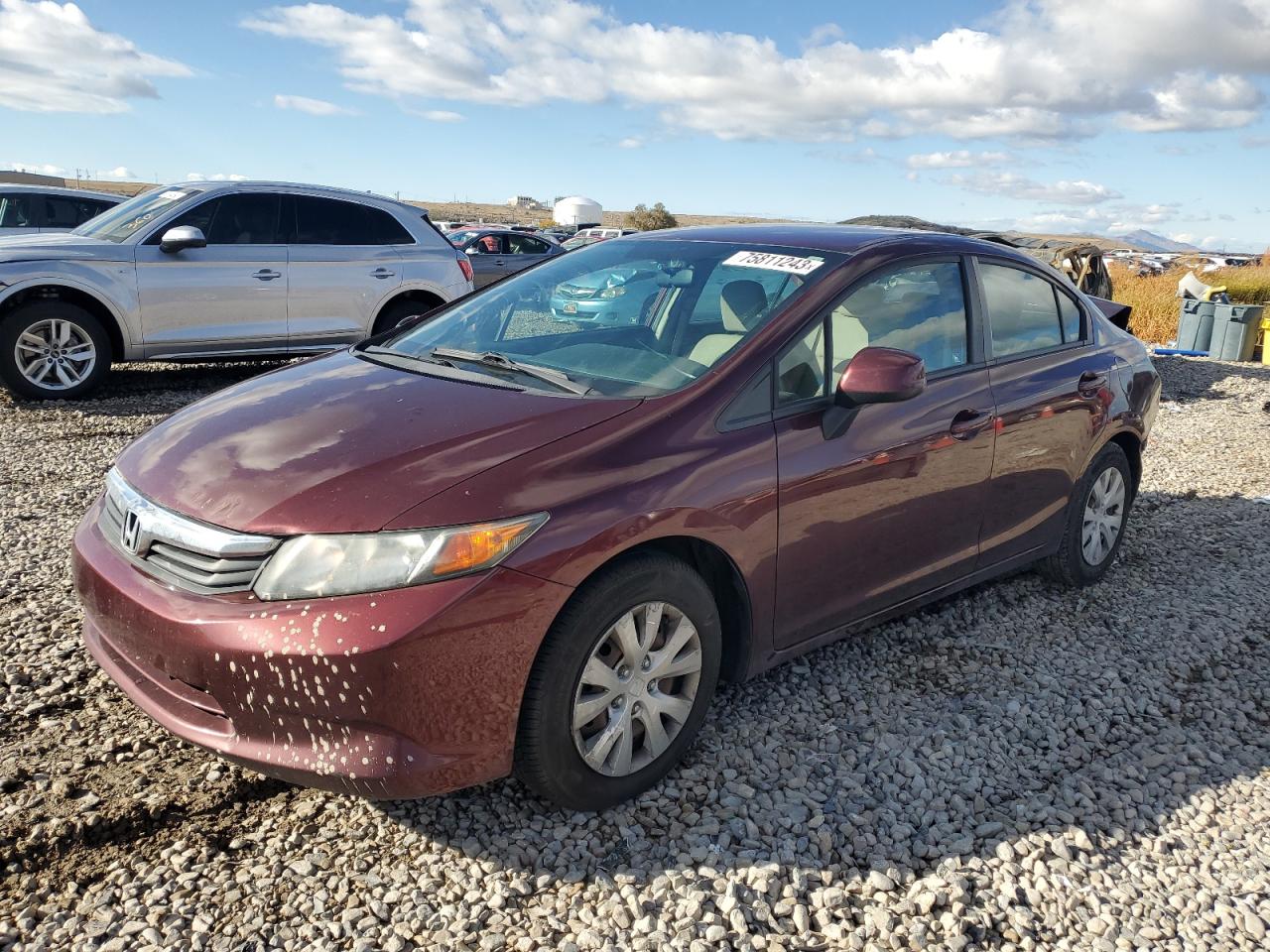 2012 HONDA CIVIC LX