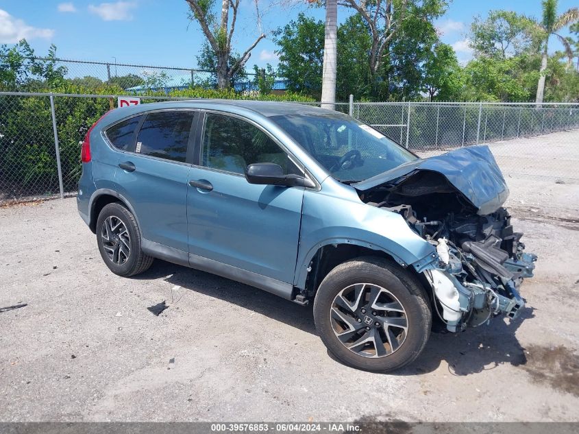 2016 HONDA CR-V SE