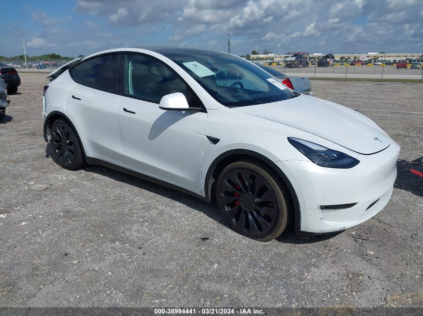 2022 TESLA MODEL Y PERFORMANCE DUAL MOTOR ALL-WHEEL DRIVE