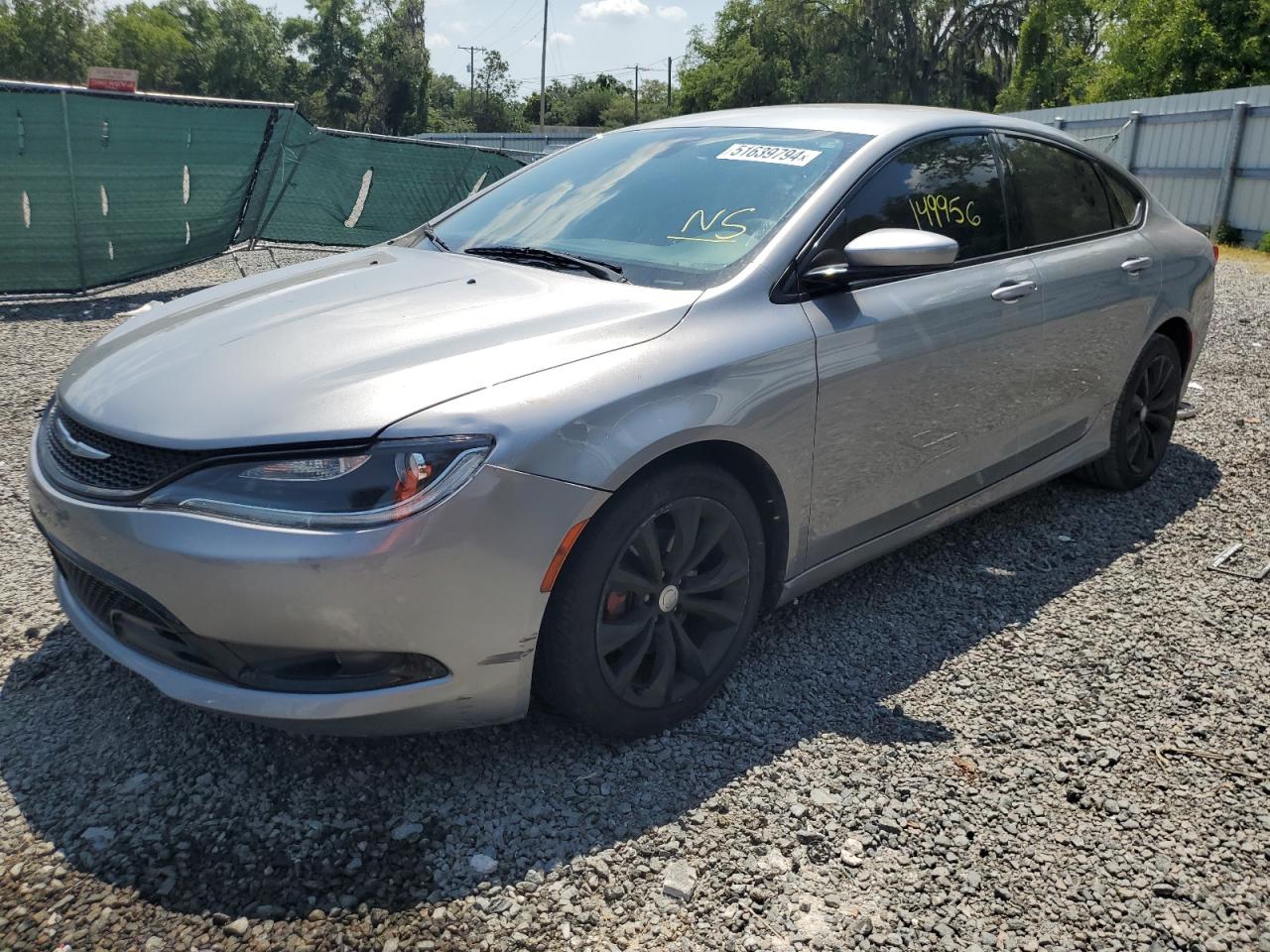 2015 CHRYSLER 200 S