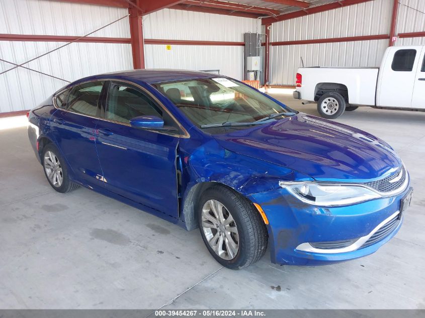 2015 CHRYSLER 200 LIMITED