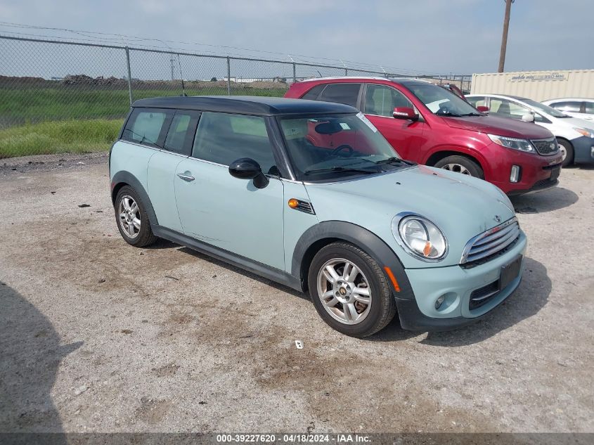 2012 MINI COOPER CLUBMAN