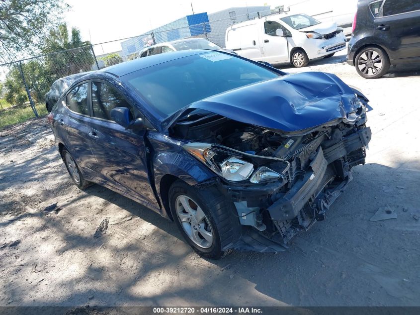 2015 HYUNDAI ELANTRA SE