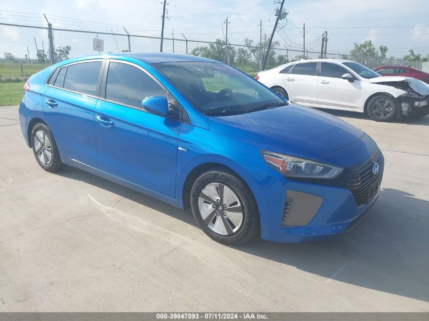 2017 HYUNDAI IONIQ BLUE