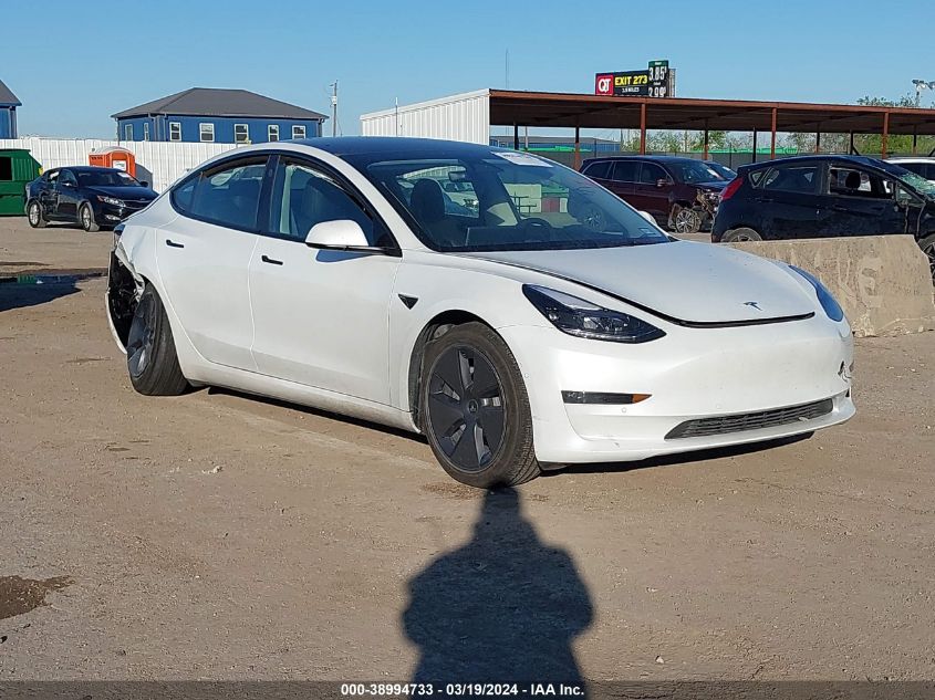 2022 TESLA MODEL 3 LONG RANGE DUAL MOTOR ALL-WHEEL DRIVE