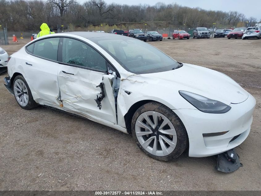 2023 TESLA MODEL 3 REAR-WHEEL DRIVE