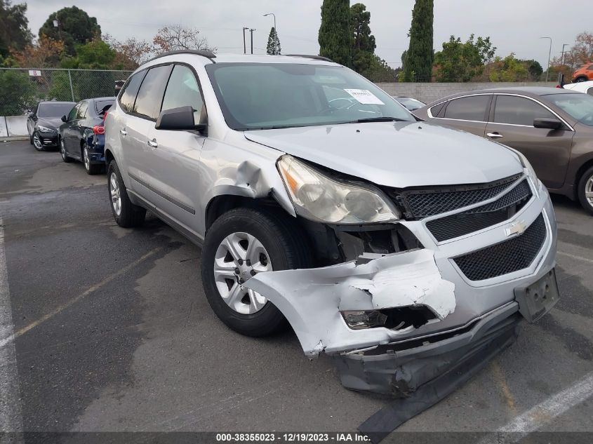 2012 CHEVROLET TRAVERSE LS