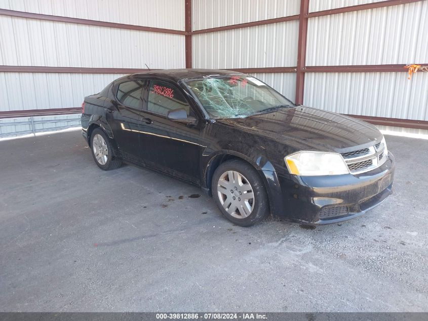 2013 DODGE AVENGER SE