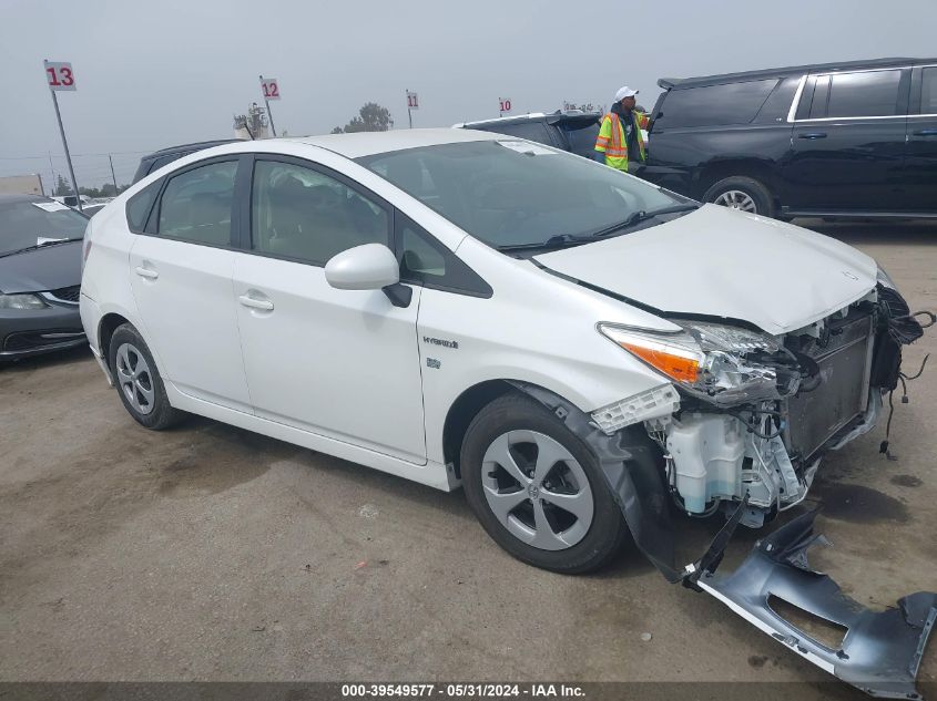 2015 TOYOTA PRIUS THREE