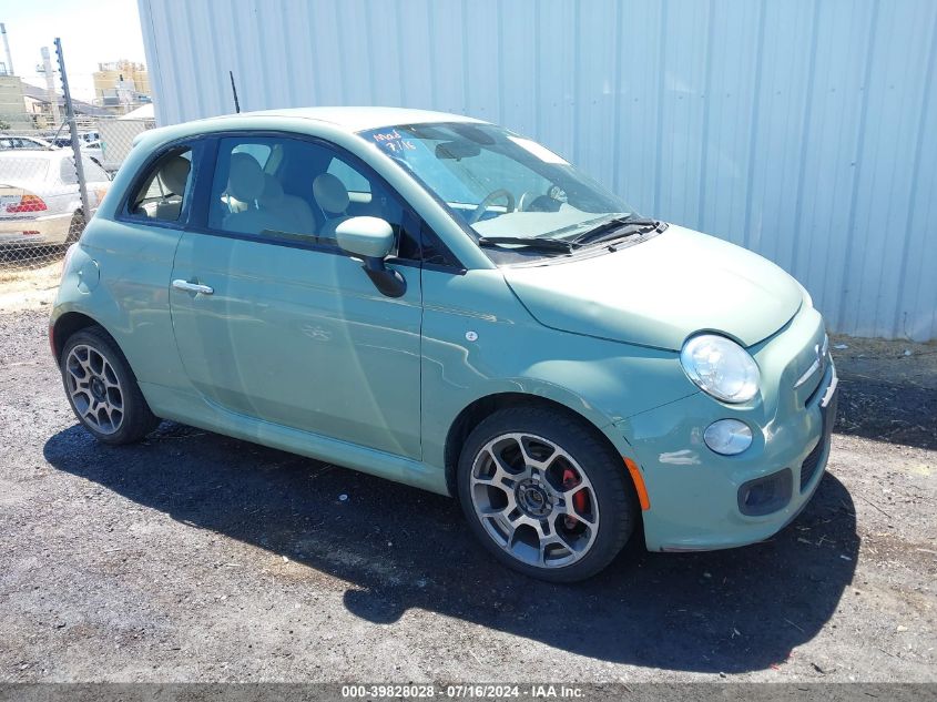 2015 FIAT 500 SPORT