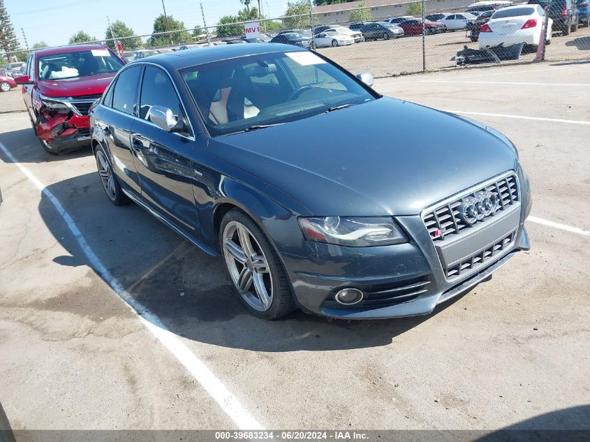 2011 AUDI S4 3.0 PREMIUM PLUS