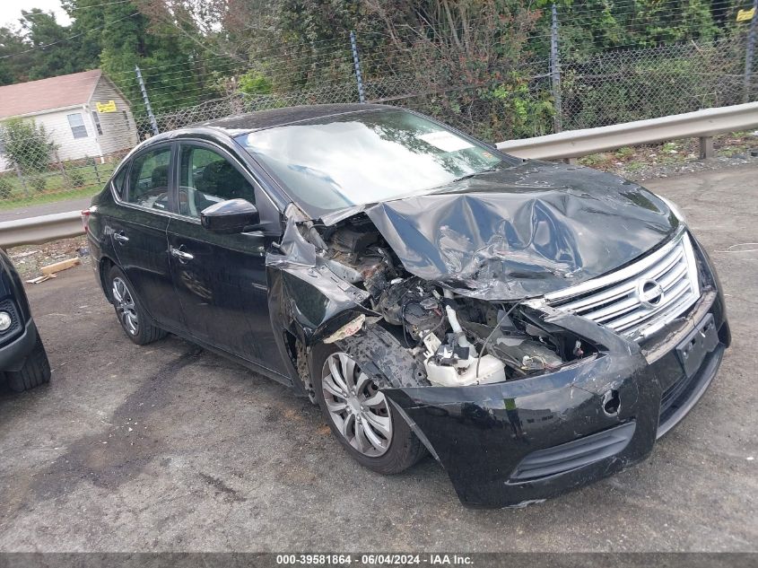 2013 NISSAN SENTRA S