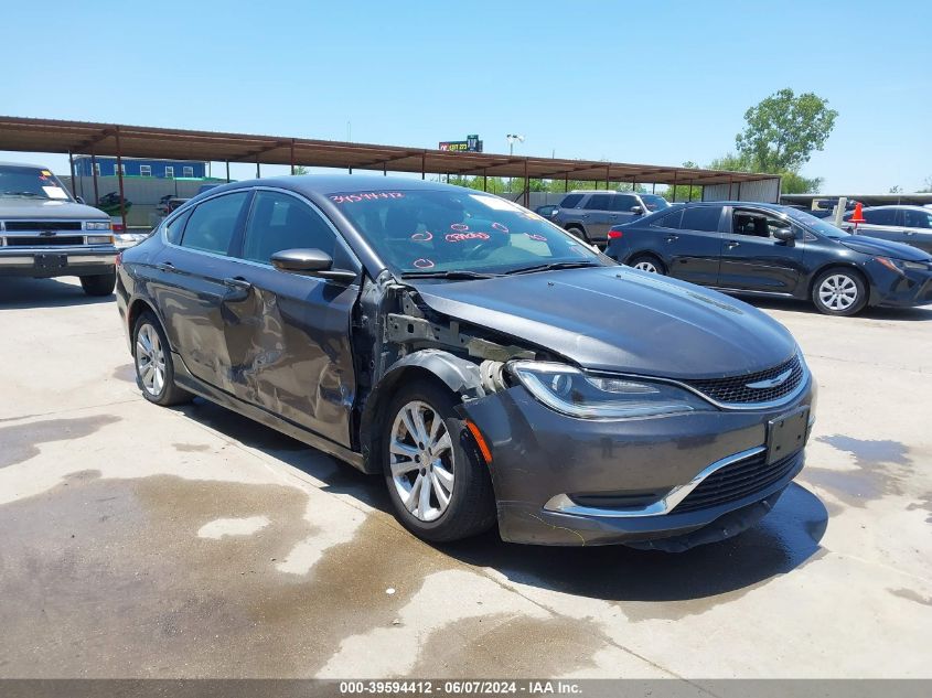 2015 CHRYSLER 200 LIMITED