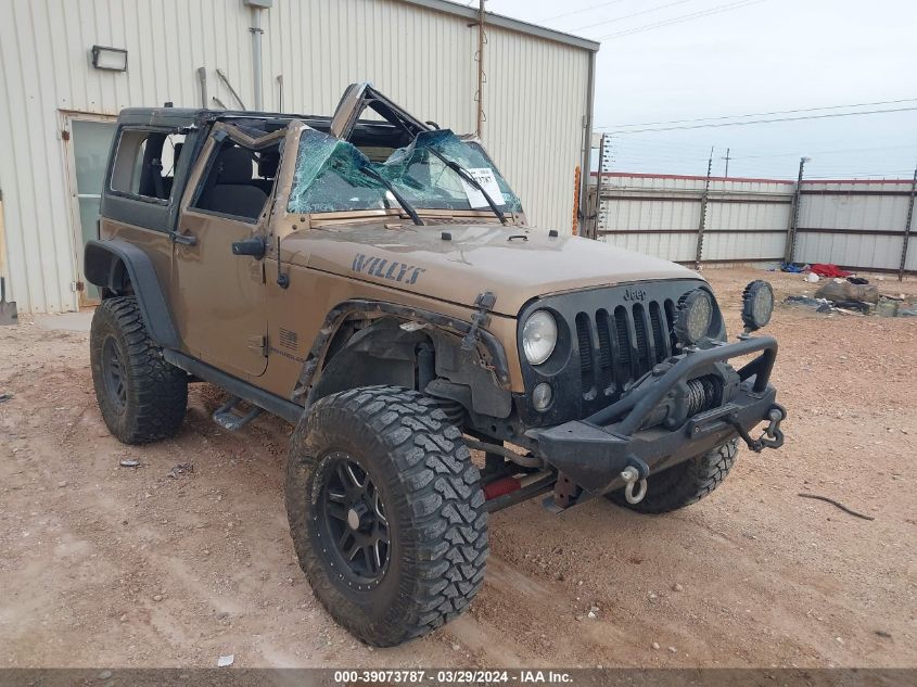 2015 JEEP WRANGLER WILLYS WHEELER