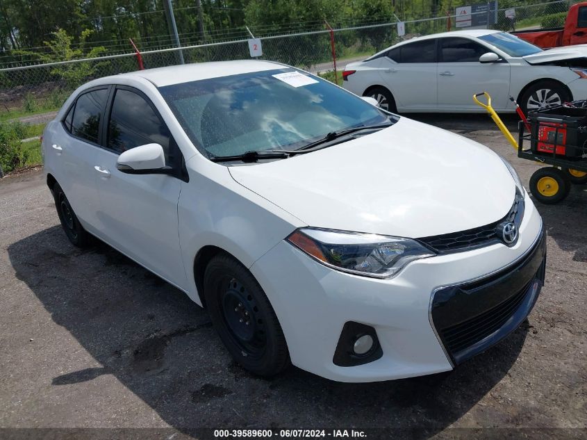 2015 TOYOTA COROLLA L/LE/LE PLS/PRM/S/S PLS