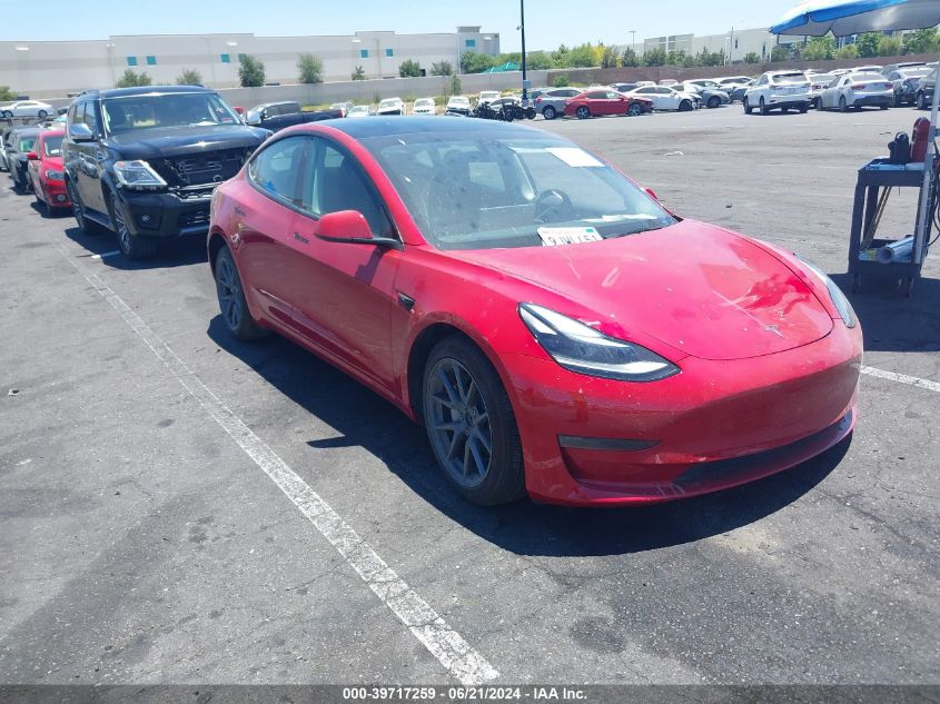 2023 TESLA MODEL 3 REAR-WHEEL DRIVE