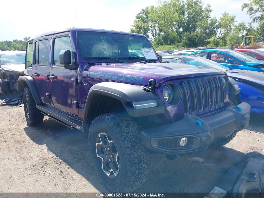 2023 JEEP WRANGLER 4XE RUBICON 4X4