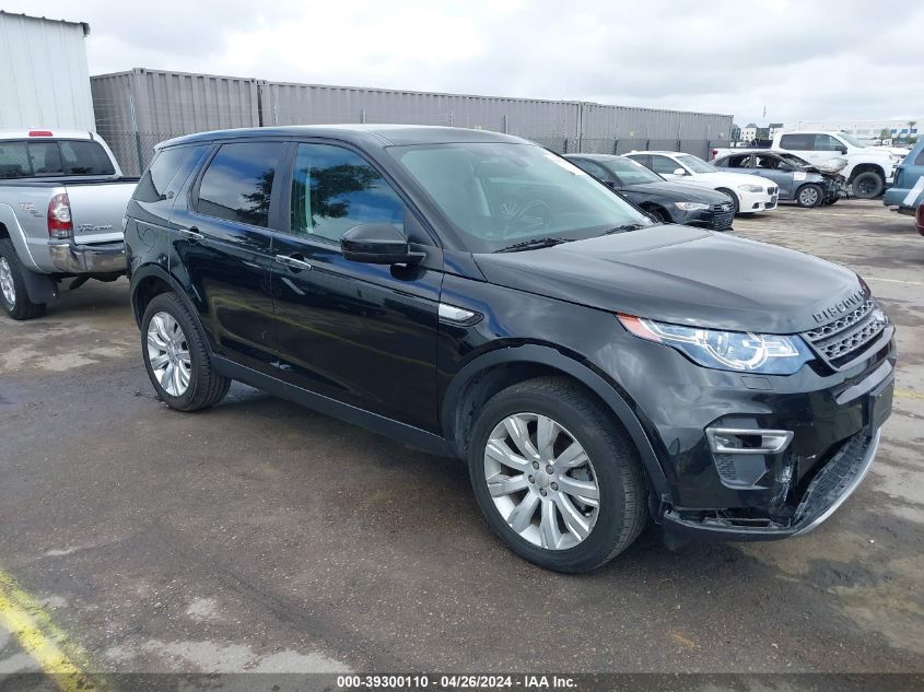 2015 LAND ROVER DISCOVERY SPORT HSE LUX