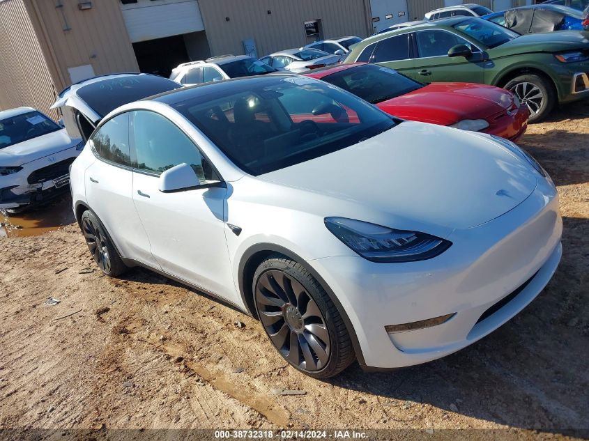 2020 TESLA MODEL Y LONG RANGE DUAL MOTOR ALL-WHEEL DRIVE/PERFORMANCE DUAL MOTOR ALL-WHEEL DRIVE