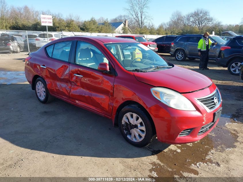 2012 NISSAN VERSA 1.6 SV