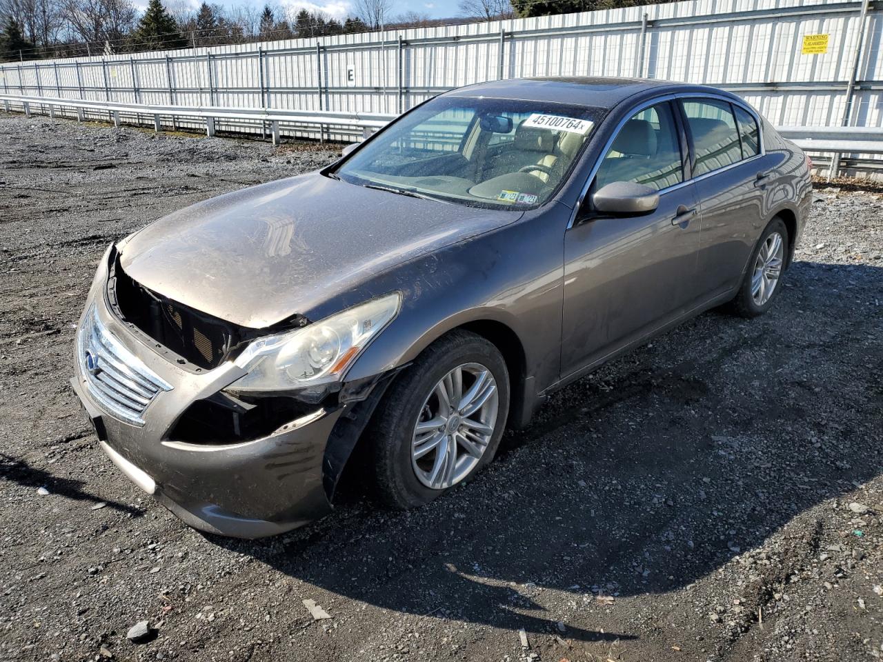 2011 INFINITI G37