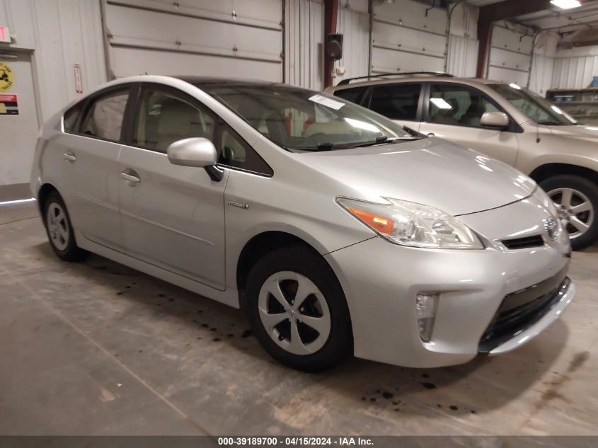 2014 TOYOTA PRIUS THREE