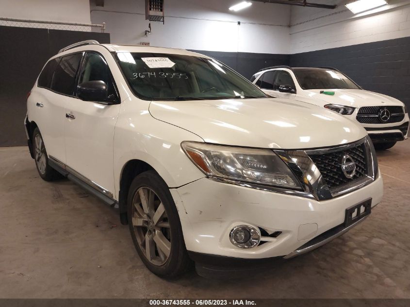 2014 NISSAN PATHFINDER PLATINUM