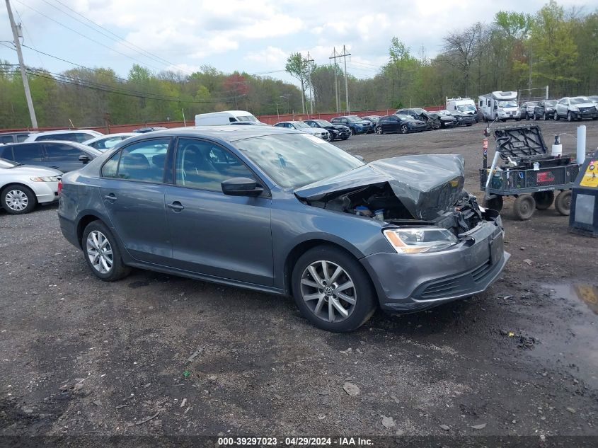 2012 VOLKSWAGEN JETTA 2.0L S