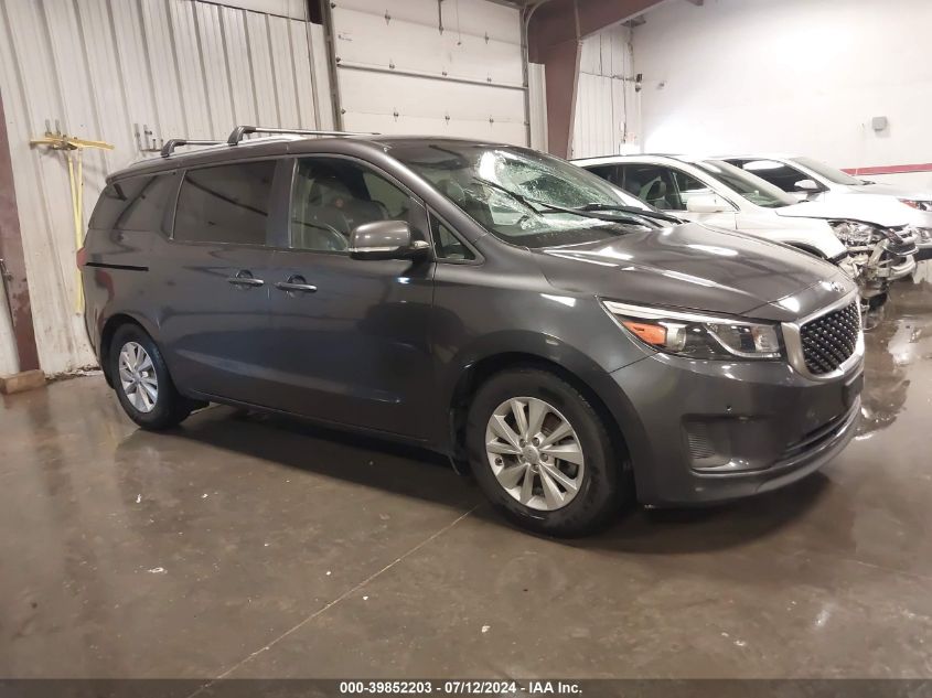 2018 KIA SEDONA LX