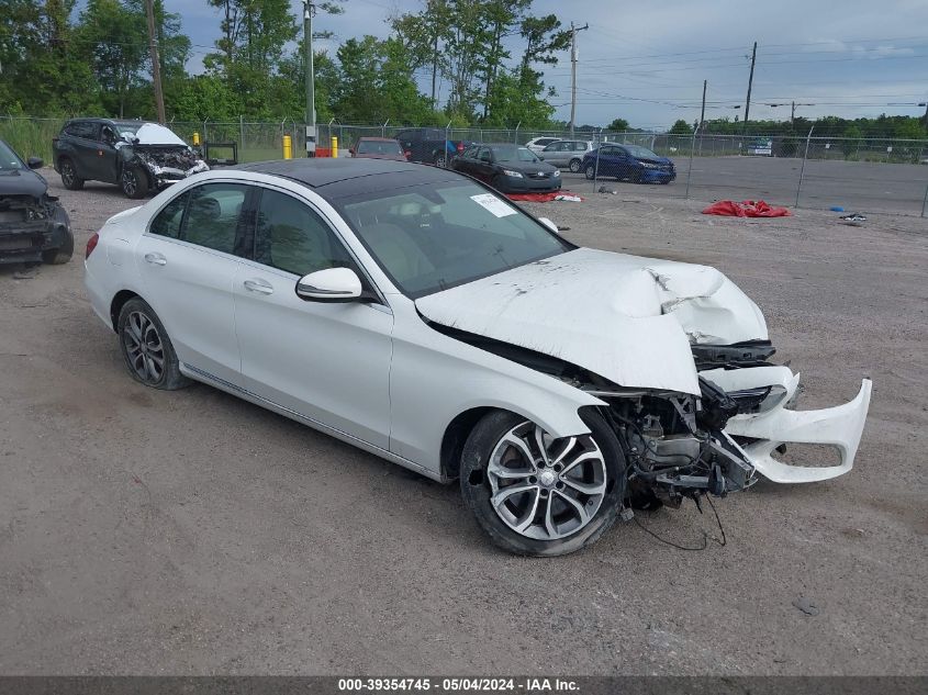 2016 MERCEDES-BENZ C 300 4MATIC/LUXURY 4MATIC/SPORT 4MATIC