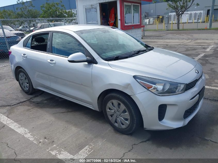 2020 KIA RIO S