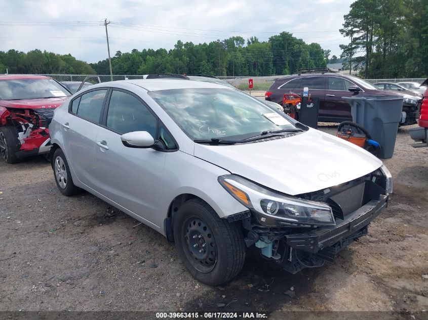 2017 KIA FORTE LX