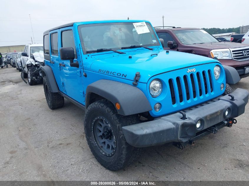 2017 JEEP WRANGLER UNLIMITED RUBICON 4X4