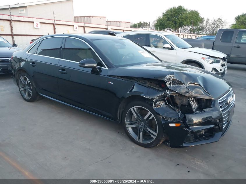 2017 AUDI A4 2.0T PREMIUM