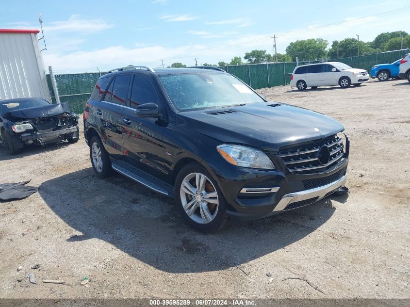 2012 MERCEDES-BENZ ML 350 4MATIC