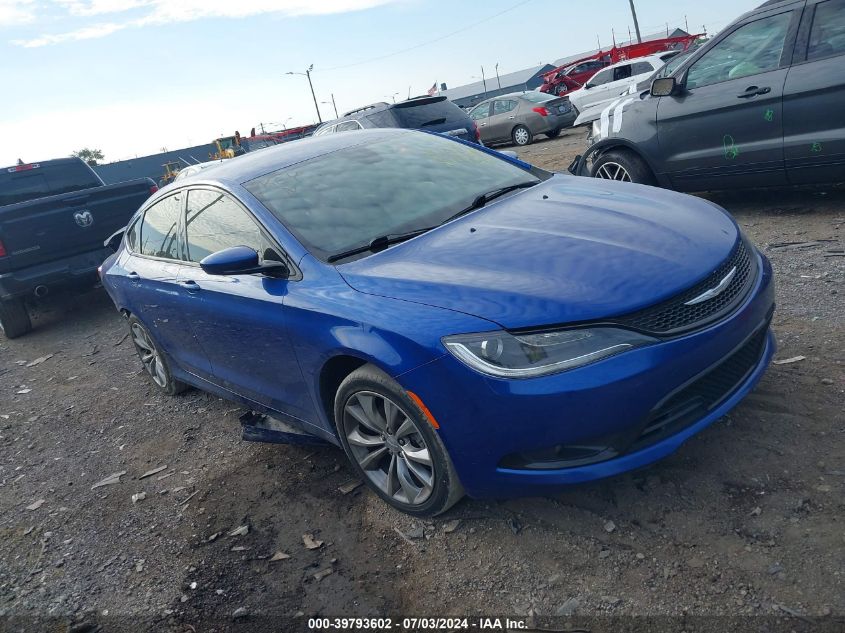 2015 CHRYSLER 200 S