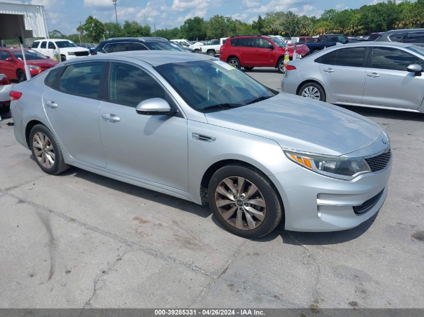 2016 KIA OPTIMA LX