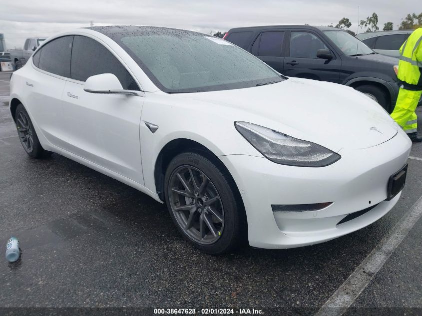 2020 TESLA MODEL 3 STANDARD RANGE PLUS REAR-WHEEL DRIVE/STANDARD RANGE REAR-WHEEL DRIVE