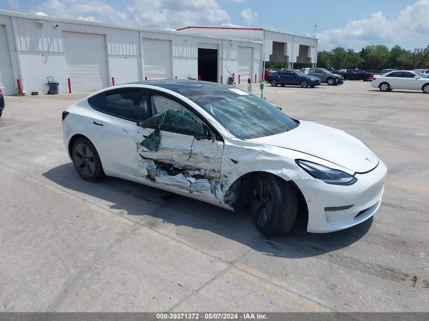 2021 TESLA MODEL 3 STANDARD RANGE PLUS REAR-WHEEL DRIVE