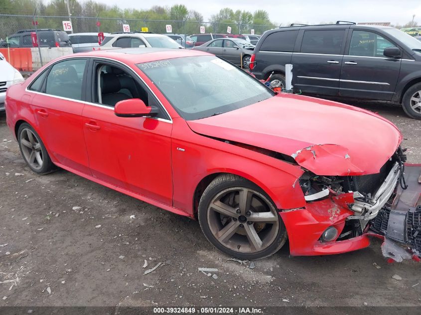 2012 AUDI A4 2.0T PREMIUM