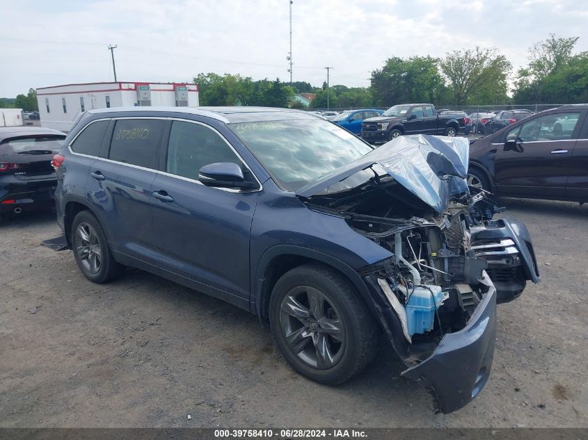 2018 TOYOTA HIGHLANDER LIMITED/LTD PLATINUM