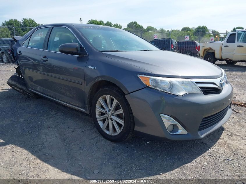 2014 TOYOTA CAMRY HYBRID XLE