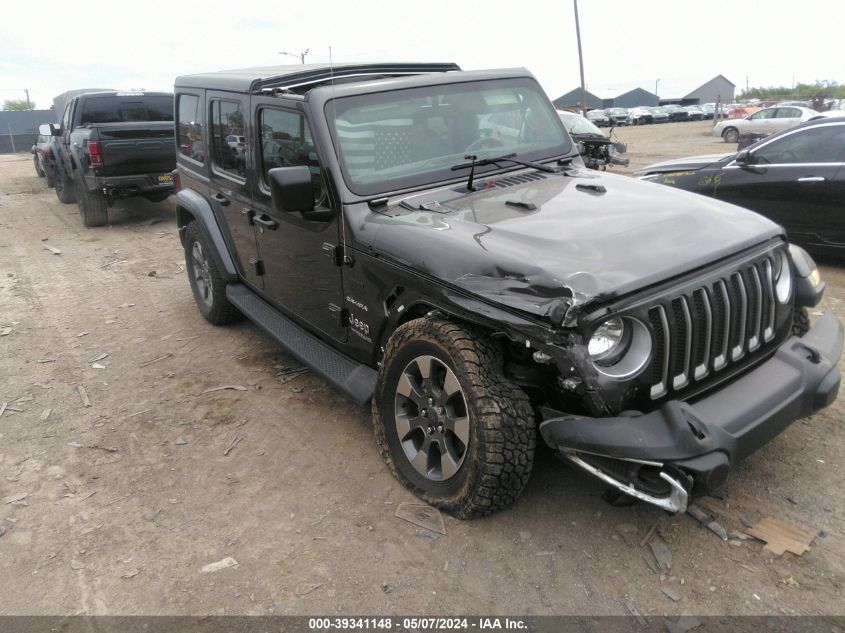 2019 JEEP WRANGLER UNLIMITED SAHARA 4X4