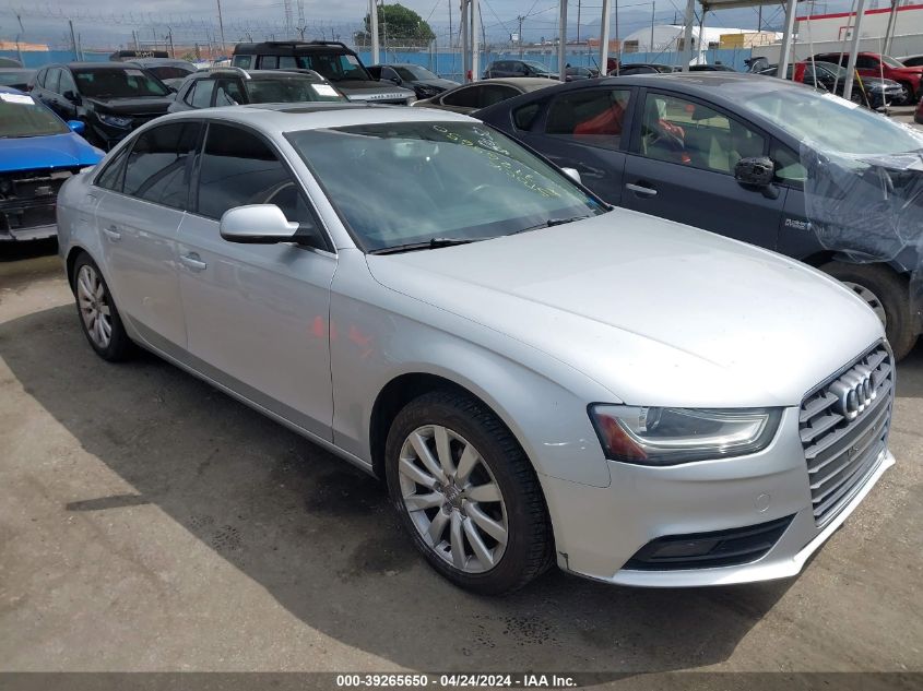 2013 AUDI A4 2.0T PREMIUM