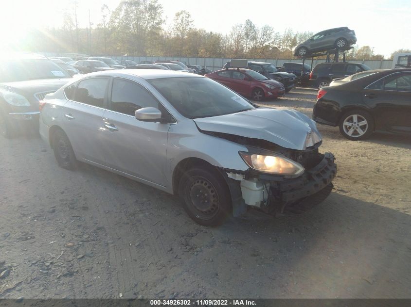 2016 NISSAN SENTRA FE+ S/SV/S/SR/SL