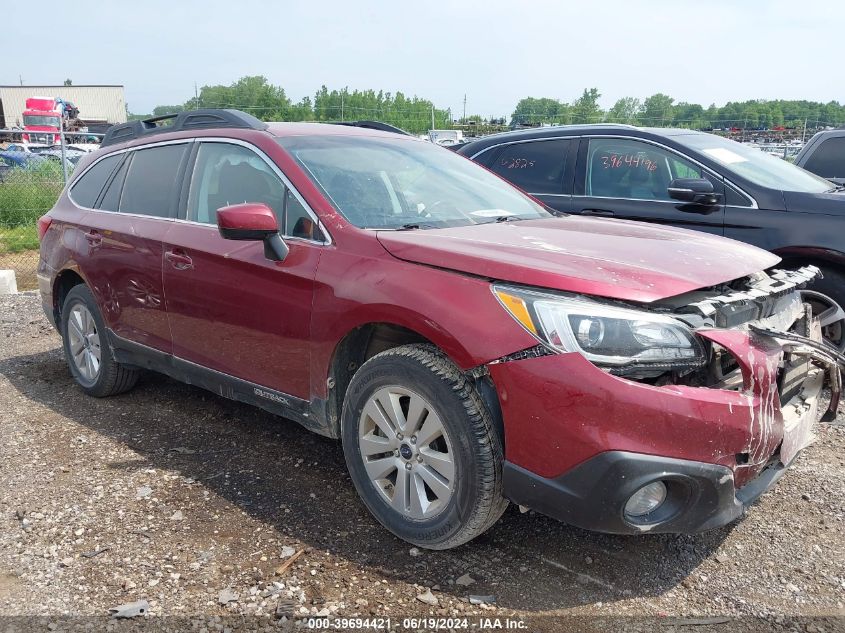 2016 SUBARU OUTBACK 2.5I PREMIUM