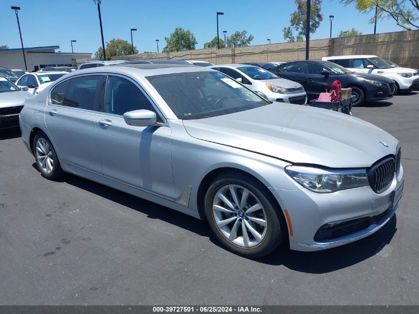 2017 BMW 740I